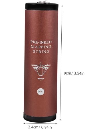 PLAFOPE 1 Box String Ink The Tools Kit Eyebrow Mapping Bottled Makeup Tools Miss Aluminum Alloy 9.00X2.40X2.40CM Brown - Buy Online on GoSupps.com