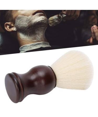 Professional Razor Brush for Men - Soft Synthetic Shaving Brush with Wooden Handle | Perfect for Hairdressers Salons Home & Travel Gifts - Buy Online on GoSupps.com