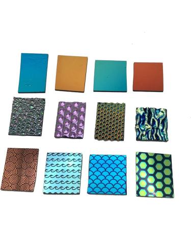 Dichroic Glass on Black Backing - 90 COE - 2 Oz - Made in America - Buy Online on GoSupps.com