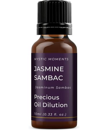 Jasmin Sambac Absolute Oil Dilution - 10ml | Premium 3% Jojoba Blend | Shop Internationally - Buy Online on GoSupps.com
