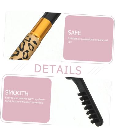 Healeved 6 Pcs Eyebrow Pencil Brush Eyebrow Pencil with Brow Brush Palette Pencil for Eye Brown Puff) Wooden - Buy Online on GoSupps.com