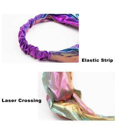 ELANE 9 PCS Laser Headbands for Women - Stretchy Non-Slip Sport & Spa Headbands - Buy Online on GoSupps.com
