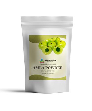 HERBAL HILLS Amla Powder 454 GMS Indian Gooseberry Emblica Officinalis Rich in Antioxidant (16 Ounce Pack of 1)