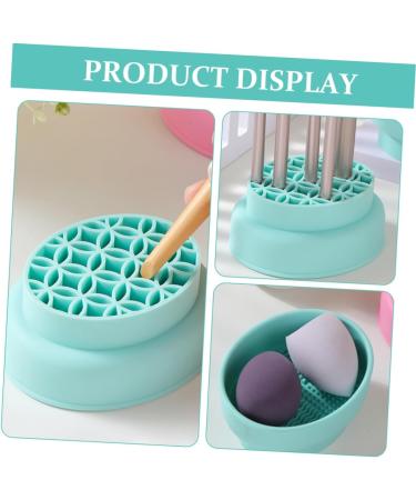 DOITOOL Makeup Brush Scrubber Mat Brush Cleaning Bowl for Makeup Tool Makeup Sponge Cleaner Cleaning Bowl for Makeup Brush Makeup Brush Cleaning Pad Silica Gel Brush Pad Make up - Buy Online on GoSupps.com