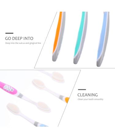 Ultra-Fine Soft Toothbrush Set - 4 Travel-Ready Baby & Men's Manual Toothbrushes for Daily Care - Buy Online on GoSupps.com