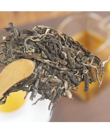 HQZM Yunnan Youle Mountain Old Tree Pure Material Puerh Raw Tea 357g Taste The Unique Charm - Buy Online on GoSupps.com