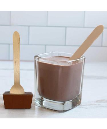 Fire Mountain Hot Chocolate Stirrers From Cocoa | 3 x 40g | 37% Milk Hot Chocolate Spoons Natural Milk Chocolate with Wooden Stirrer Hot Choc Spoons Cacao Chocolates Milk Hot Chocolate 3 count - Buy Online on GoSupps.com