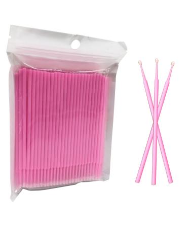 AIVIAI 400 Disposable Micro Applicator Brushes for Eyelash Extension & Makeup - Pink | Ideal for Dental & Oral Care - Buy Online on GoSupps.com