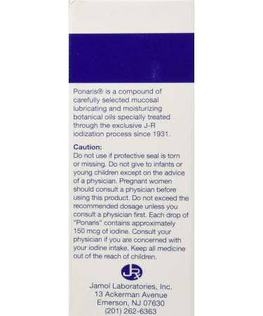 Ponaris Nasal Emollient 30 ml | Soothing Nasal Relief with Dropper - International Shipping Available - Buy Online on GoSupps.com