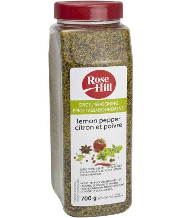 Rose Hill Lemon Pepper Seasoning Spice 700 Grams - Buy Online on GoSupps.com