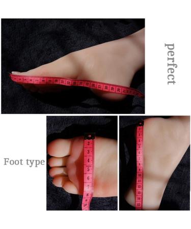 YH-FEET Silicone Female Foot Model - Realistic Texture for Shoe Presentation | International Shipping - Buy Online on GoSupps.com