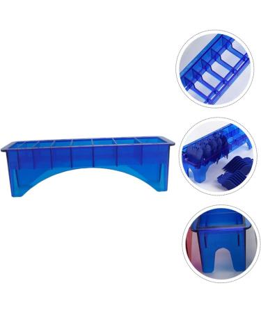 Ipetboom Hair Clipper Comb Box Supplies Plastic Tailoring 22x6.6cm Blue - Buy Online on GoSupps.com