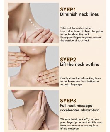 Turmeric Neck Firming Cream Turmeric Neck Cream for Firming Anti-Aging Hydration Reduce Neck Wrinkles Lifting Cream for Sagging Skin Fine Lines D collet  - Buy Online on GoSupps.com