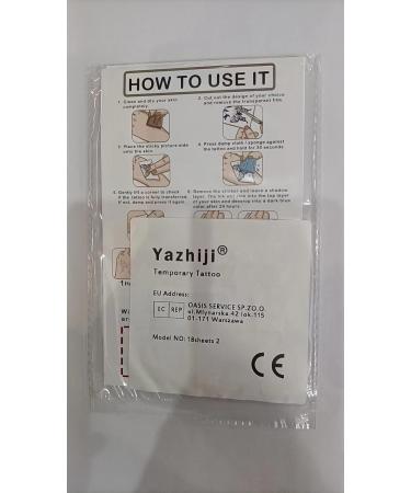 Semi-Permanent Tattoos for Women - 18 Sheets Large Flower Rose Sunflower Deer Wolf Dark Blue Fake Tattoos + 14 Sheets Small Tattoo for Men, Kids - Waterproof Temporary Stickers Lasting 1-2 Weeks - Buy Online on GoSupps.com