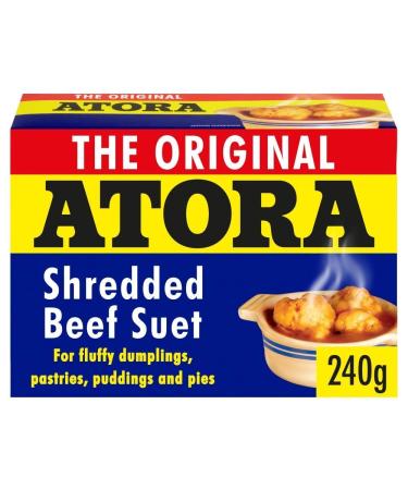 Atora Shredded Beef Suet 240g 8.47 Ounce (Pack of 1)