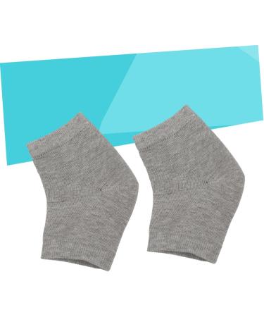 minkissy Silicone Gel Heel Socks Feet Repair Socks Cracked Heels Gel Socks Cracked Heel Socks Toeless Gel Socks Feet Cracked Socks Heel Moisturizing Socks Silicone Heel Socks Foot Protector - Buy Online on GoSupps.com