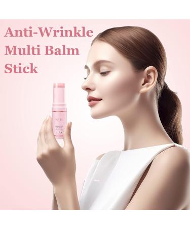 Wrinkle Bounce Multi Balm Stick - All-In-One Korean Moisturizer Hydrating Collagen Face & Eye Balm for Anti-Wrinkle Glow - Buy Online on GoSupps.com