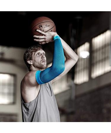 Bauerfeind Sports Compression Arm Sleeves - Large/Long Black (1 Pair) | Gradient Compression for Improved Oxygen and Blood Circulation - Buy Online on GoSupps.com