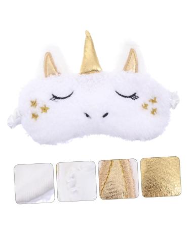 FRCOLOR Unicorn Eye Patch - Super Smooth Sleeping Blindfold for Meditation & Parties | Plush Cartoon Facial Mask (1 Count - Buy Online on GoSupps.com