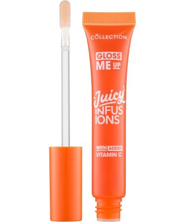 Collection Cosmetics Gloss Me Up Juicy Infusion Orange Lip Gloss 9ml | Hydrating Formula with Vitamin C | Orange Scented - Buy Online on GoSupps.com