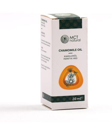 MCT Natural Chamomile Oil 20ml | 100% Natural Aromatherapy & Massage Oil | Anti-Inflammatory & Antibacterial Care Oil - Fast International Shipping - Buy Online on GoSupps.com