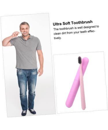 Minkissy 4-Piece Portable Toothbrush Set with Travel Case | Children's Toothbrush & Natural Toothpaste for Gum Care - Ideal for Travel - Buy Online on GoSupps.com