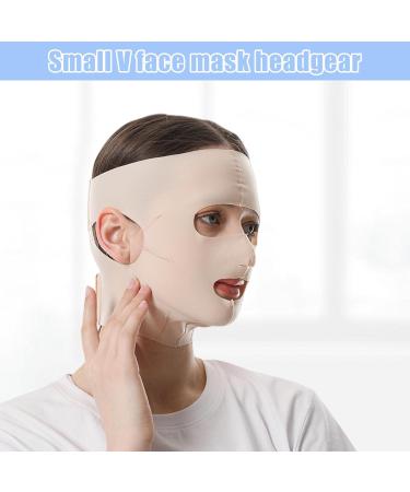 Yianyal Face Lifter - Reusable Face Lifting Bandage - Chin up Masque for Double Chin Reduction Slimming Face Strap for Women and Men - Buy Online on GoSupps.com