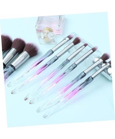 Set of 10 Makeup Make-Up Brush Cosmetic Brush Makeup Tool Brush for Make-Up Glass Foundation Brush - Buy Online on GoSupps.com