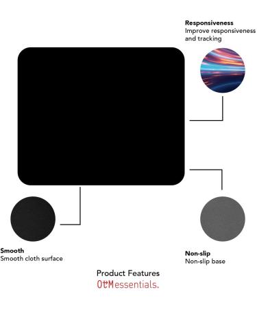 Penn State University Black Floral Lace Mousepad - Officially Licensed - Buy Online on GoSupps.com