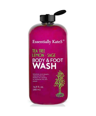 Buy Tea Tree Body Wash 16.9 fl oz - Refreshing Tea Tree & Lemon Sage - International Shipping Available - Buy Online on GoSupps.com