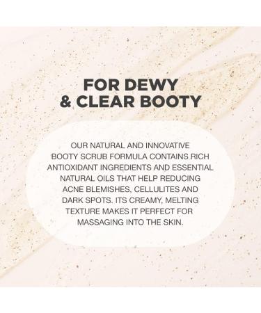 Butt & Thigh Scrub Wash | Exfoliating Booty Scrub for Acne Cellulite Ingrown Hair Bikini & Razor Bump | Calming and Soothing Butt Scrub for Sensitive and Acne Prone Skin | Formulated with Rosemary Extract Centella Asiatica and other natural ingredients |  - Buy Online on GoSupps.com
