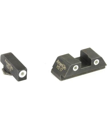 AmeriGlo Glock 43 3 Dot Tritium Sight Set - Green/White Front & Rear Sights - Buy Online on GoSupps.com