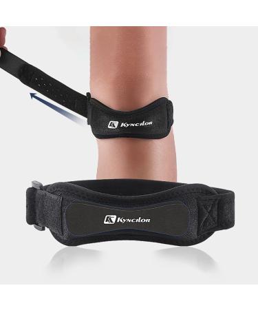 Adjustable Breathable Nylon Knee Brace for Pain Relief - Soft Strap for Cycling Basketball Soccer | International Shipping - Buy Online on GoSupps.com
