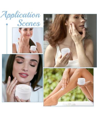 BENECREAT 16 Pack 50ml Cosmetic Sample Containers - Empty Travel Jars with Lids & Spoons for Creams & Lotions - Buy Online on GoSupps.com