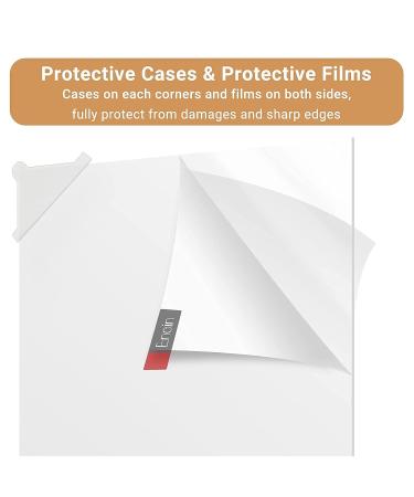 Enoin 12x16 Inch Clear Acrylic/Plexiglass Sheet 0.060 Thick - 2 Pack | Transparent Panel for DIY Projects, Picture Frames, Art Crafts - Buy Online on GoSupps.com