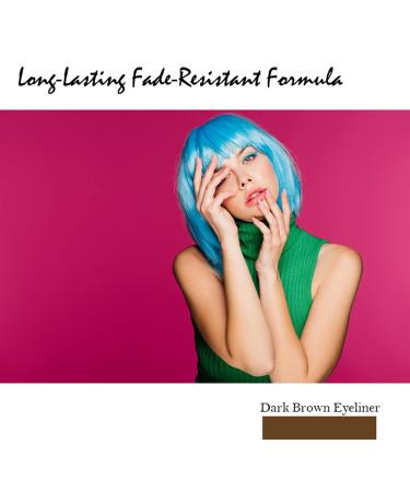 Nabi Retractable Waterproof Eyeliner Pencil - 12pcs Set in Dark Black Brown - Long Lasting & Fade Resistant Formula - Quick Makeup Remover | Beauty Spot - Buy Online on GoSupps.com