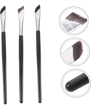 BELLIFFY 3pcs Set Eyeliner Tool Applicator Under Eye Concealer Brush Precision Concealer Brush Eye Brush Wood - Buy Online on GoSupps.com