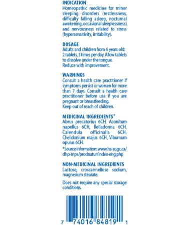 Boiron Quietude 90 tablets Great for sleep and minor sleeping disorders (restlessness difficulty falling asleep nocturnal awakening occasional sleeplessness) and nervousness (hypersensitivity irritability). Homeopathic Medicine. - Buy Online on GoSupps.com