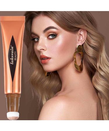 Stick WateWand for Cheeks | Makeup Creamy Texture Highlighting Shade Makeup with Air Cushion Applicator Hondony High Gloss Liquid 04# - Buy Online on GoSupps.com