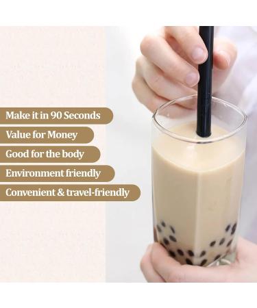 Lavender Earl Grey Milk Tea Premium Bubble Tea Powder (1 kg) 33 Servings - Make Bubble Tea at Home - Ideal for Frappes Coffee Boba Tea Milkshakes - Gluten Free Halal Certified - Buy Online on GoSupps.com