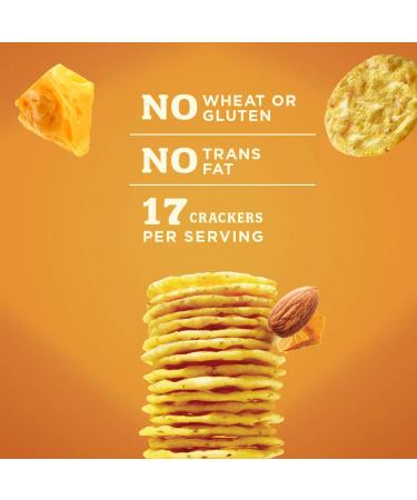 Buy Blue Diamond Almond Nut Thins Cheddar Cheese 4.25 Oz - Gluten-Free Snack - Buy Online on GoSupps.com
