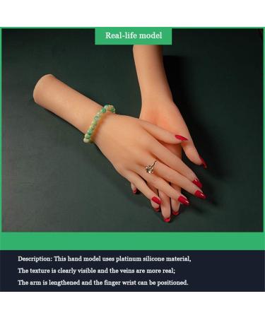 SLRMKK Soft Hands - Realistic Silicone Lifelike Hand with Bendable Palm & Clear Rosy Fingers - 2020 Innovation for Art & Education - Buy Online on GoSupps.com