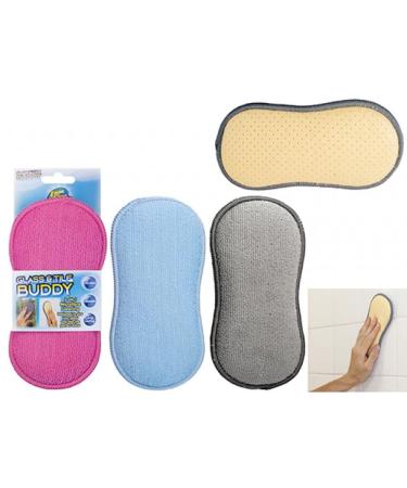 Cleaning Glass & Tile Buddy - Sponge Cleaner Pad Grout Streak Free Window Shower
