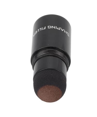 Beard make-up powder concealer windproof waterproof beard-thickening powder long-lasting look in the event of hair loss for beard (dark brown)