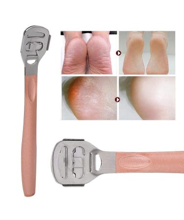 Premium Rose Gold Callus Remover Set | Stainless Steel Foot File & Pedicure Tool for Smooth Skin | International Shipping - Buy Online on GoSupps.com