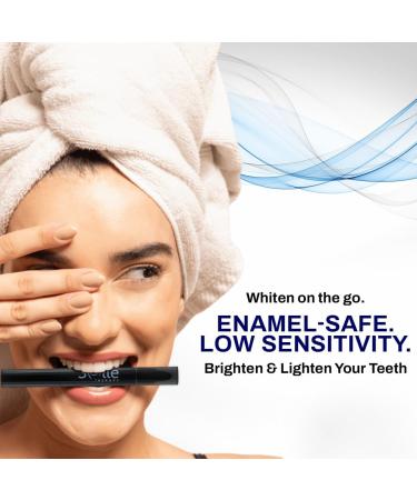 Smile Therapy Instant Teeth Whitening Pen - Helps Remove Tooth Stains and Yellowing | Zero Pain Or Sensitivity | Travel Friendly | Instant 200+ USES 100% | Peroxide-Free & Vegan - Buy Online on GoSupps.com