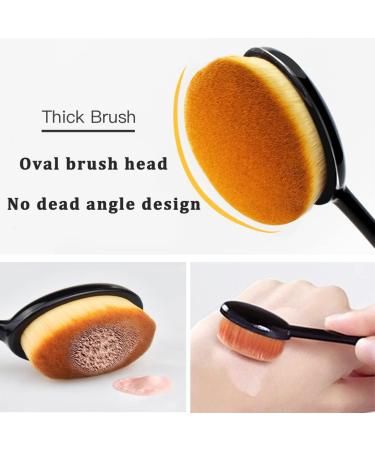 Foundation Brush Professional Advanced Soft and Skin-friendly Makeup BrushesSuitable for Liquid Foundation Blush - Buy Online on GoSupps.com