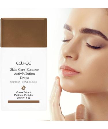Bronzing Drops 30ml | Bronzing Cream for Face Peptide Serums Regenerating Bronzer for Face and Body for Fine Lines Skin Care 1 Fl Oz - Buy Online on GoSupps.com