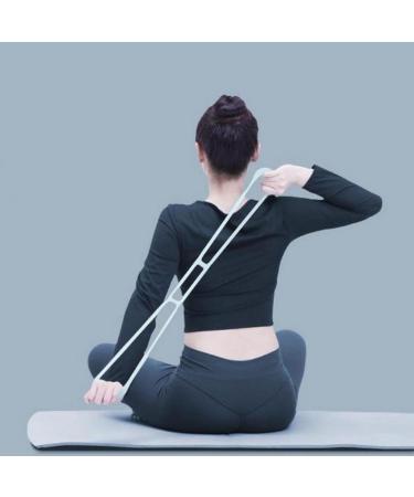 Figure 8 Elastic Band - Resistance Band | Resistance Bands for Shoulder | High-Elasticity Fitness Resistance Band | Band for Exercising The Arms Chest Shoulders Trainer for Women and Men Blue - Buy Online on GoSupps.com