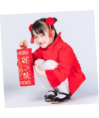 Beavorty 15 Pairs Tassel Hair Ball Hair Clip Chinese Hair Stick Hanfu Hair Clip Kids Hair Barrettes Hair Accessories for Girls Girl Child Modeling Artificial Fur Tassel Fur Ball Red - Buy Online on GoSupps.com